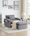 Modern Velvet Convertible Sofa Bed