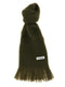 Mohair Wool Blend Scarf with Fringes