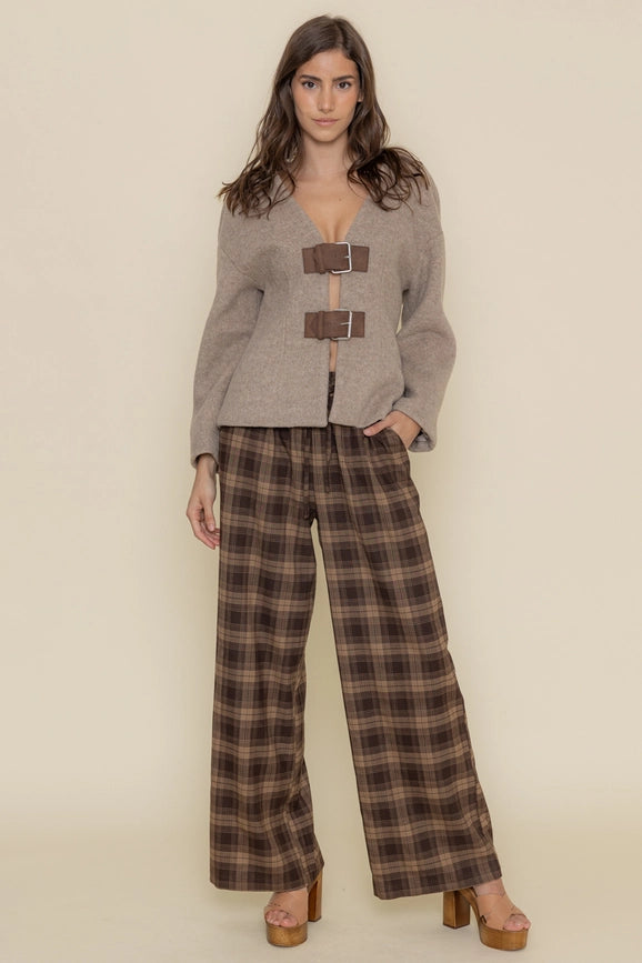 Mohairt Belted Jacket-Jacket-Fore Collection-S-MELANGE-Urbanheer