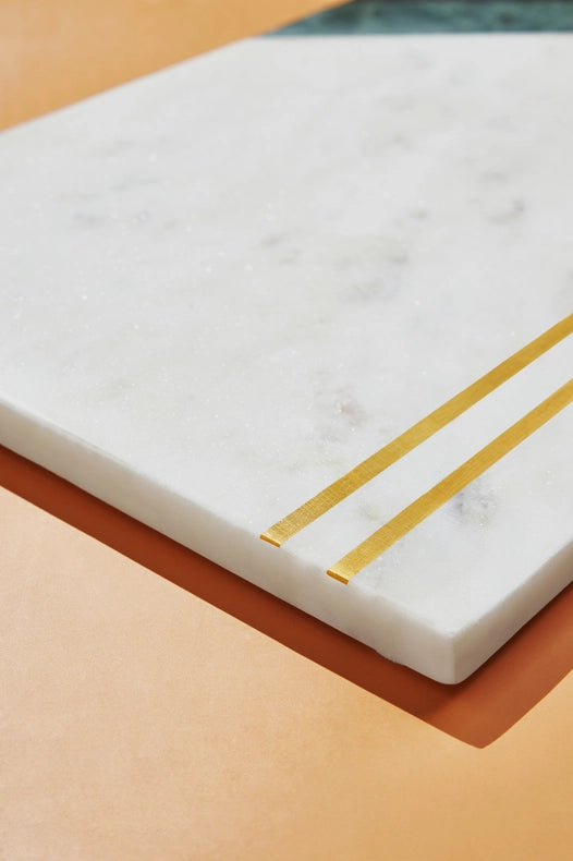 Moldova Marble Serving Board-Cheese Board-GAURI KOHLI-18" x 9" inches-Urbanheer
