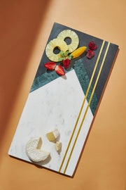 Moldova Marble Serving Board-Cheese Board-GAURI KOHLI-18" x 9" inches-Urbanheer