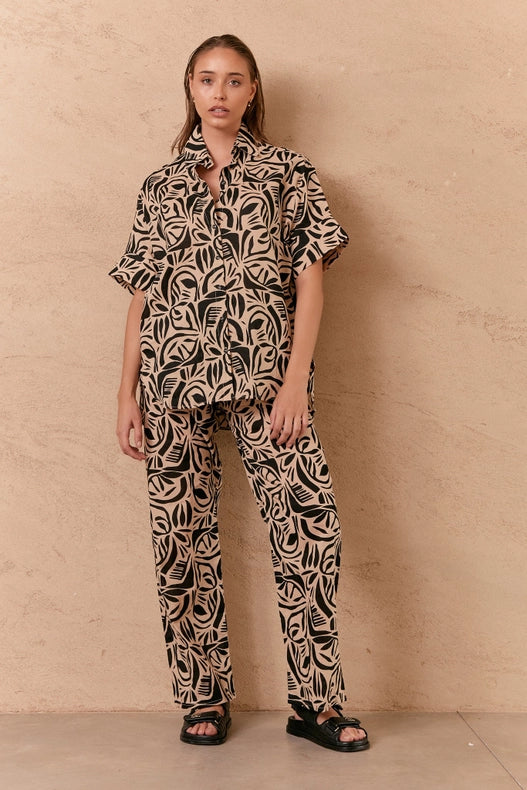 Molten Pant - Black/Cream-Pants-Before Anyone Else-XS-Black/Cream-Urbanheer