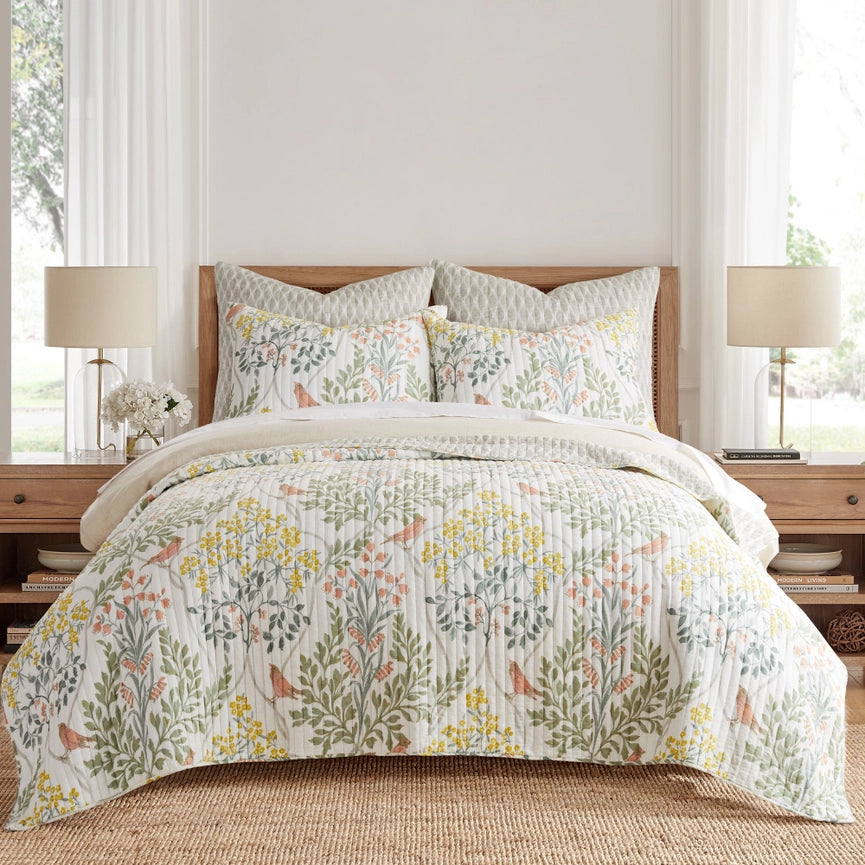 Monami Quilt Set-Set-Levtex Home-Twin/Twin XL-Urbanheer