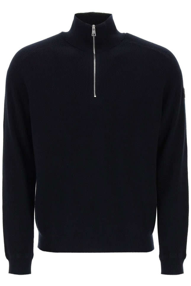 Moncler basic "cotton and cashmere blend pul-men > clothing > knitwear-Moncler-Urbanheer