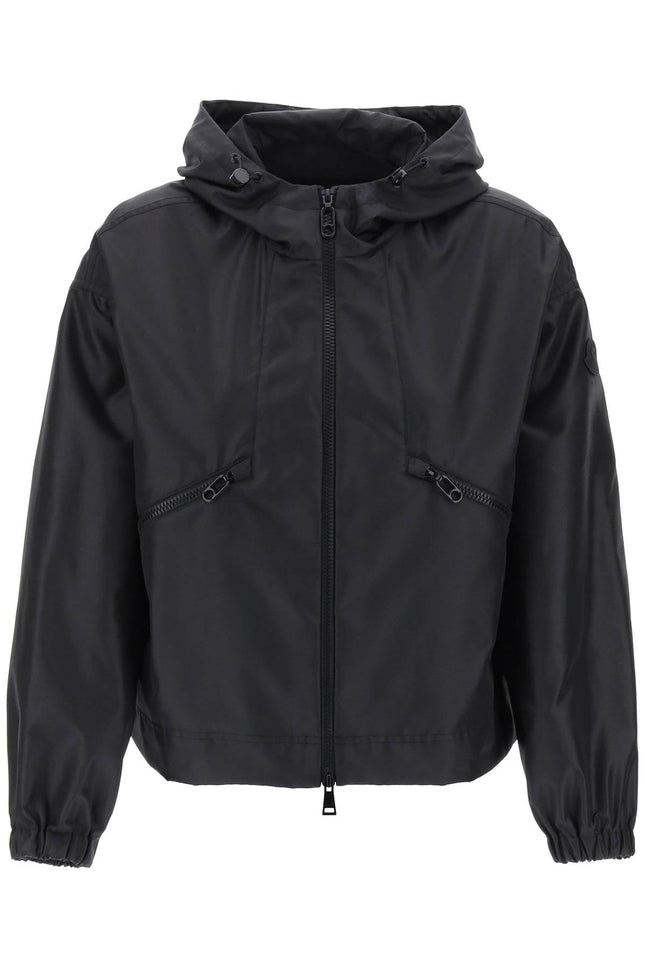 Moncler Basic Satin Canvas Marmace Jacket-women > clothing > jackets > casual jackets-Moncler-Urbanheer