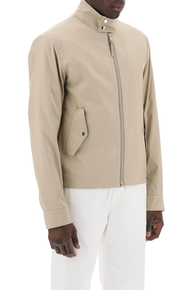 Moncler basic short chaberton jacket-men > clothing > jackets > windbreakers-Moncler-4-Beige-Urbanheer