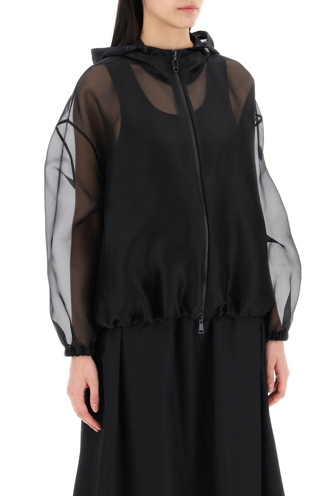 Moncler Basic "Silk Organza Armonide-women > clothing > jackets > casual jackets-Moncler-Urbanheer