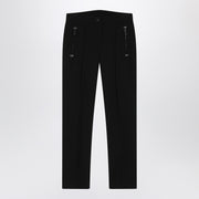 Moncler Grenoble Black slim trousers in GORE-TEX