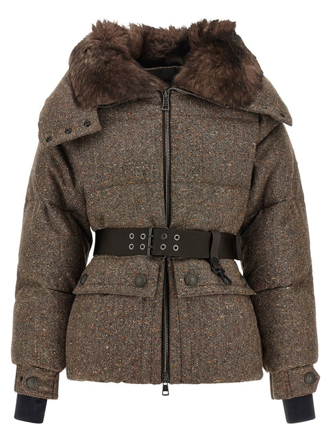 Moncler Grenoble Gelise Brown Down Jacket