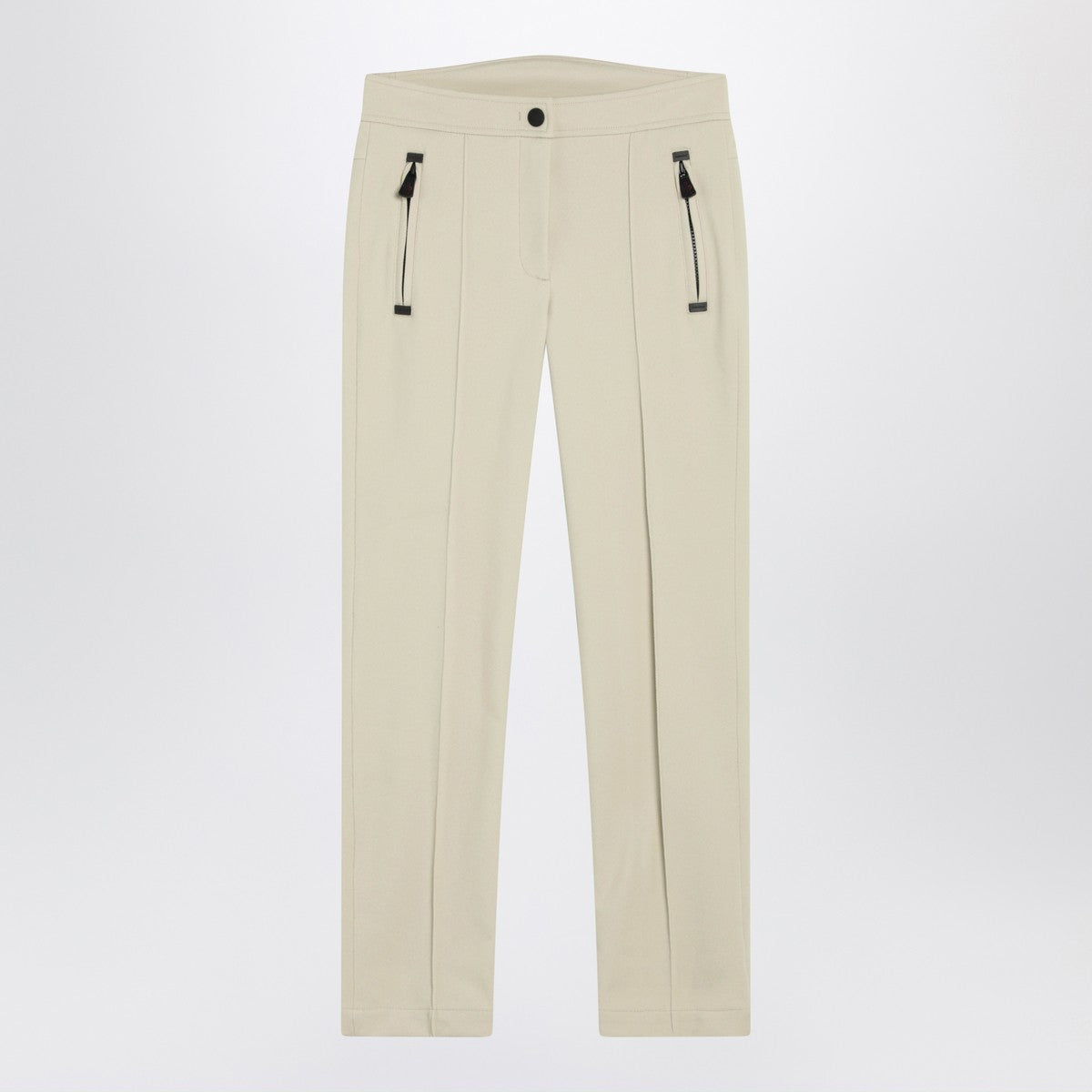 Moncler Grenoble Ivory slim trousers in GORE-TEX