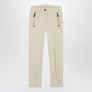 Moncler Grenoble Ivory slim trousers in GORE-TEX