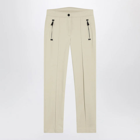 Moncler Grenoble Ivory slim trousers in GORE-TEX