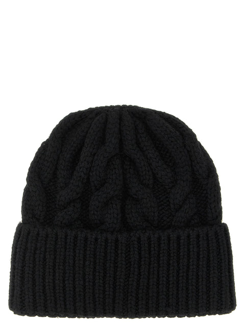 Moncler Grenoble Logo Patch Beanie
