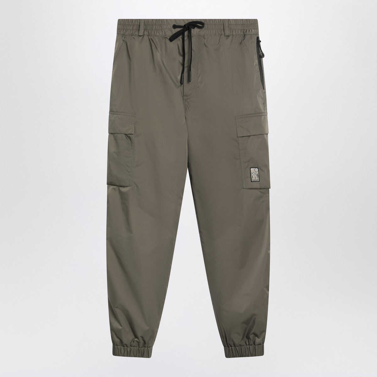 Moncler Grenoble Olive green cargo trousers