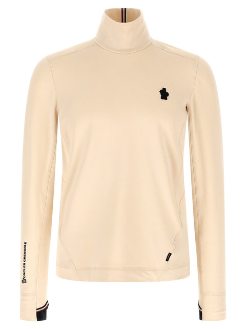 Moncler Grenoble Polartec® Turtleneck Sweater White