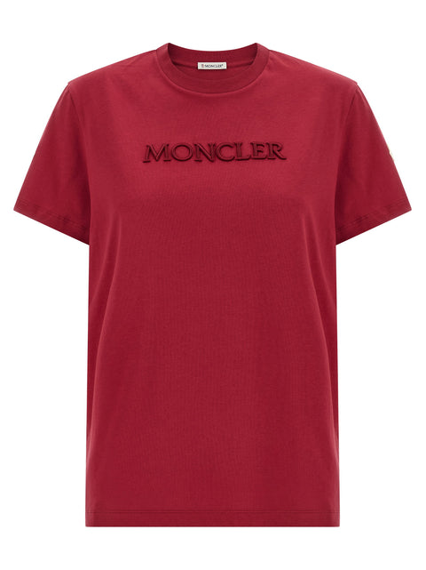 Moncler Logo Embroidery T-shirt