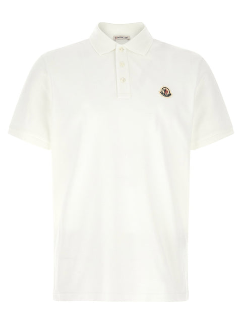 Moncler Logo Patch Polo Shirt