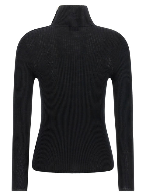 Moncler Logo Turtleneck Sweater