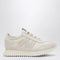 Moncler Pacey2 Sneakers in beige canvas and leather