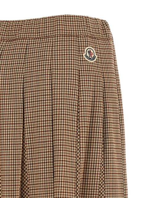 Moncler Pleated Midi Skirt