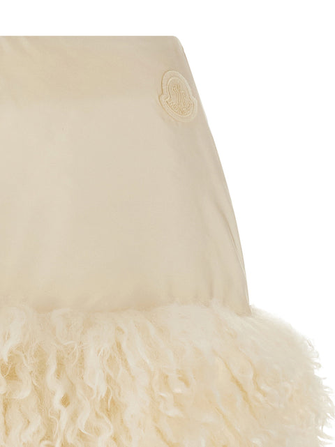 Moncler Teddy Insert Skirt
