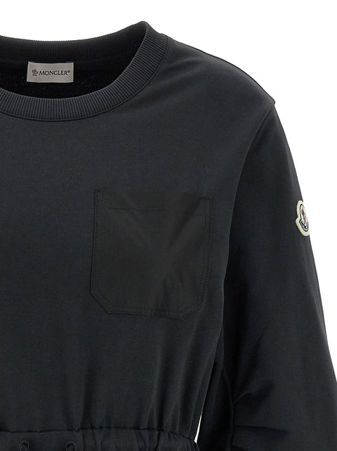 Moncler Two-material Dress