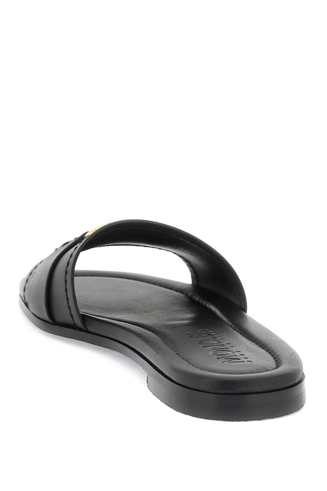 Moncler basic leather bell slides for-women > shoes > sandals-Moncler-Urbanheer