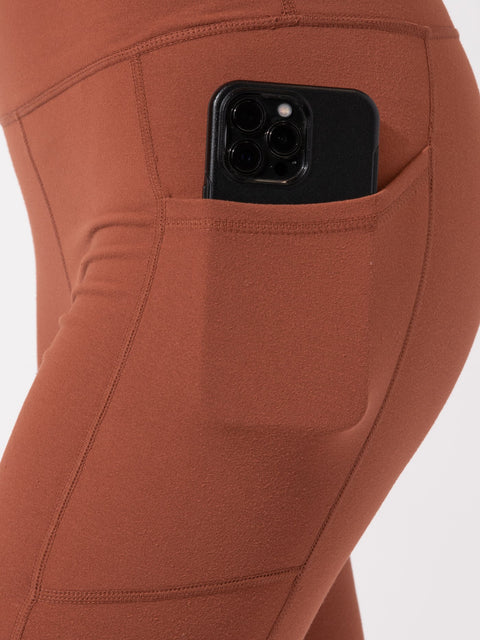 Monica Pocket High Rise 7/8 Legging 24"