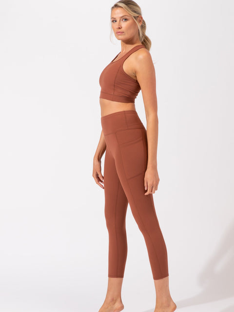 Monica Pocket High Rise 7/8 Legging 24"