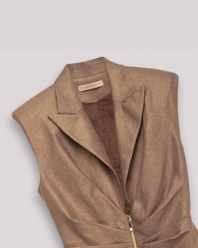 Monica Shoulder Strap Dress-Dress-Dolores Promesas-36-Urbanheer