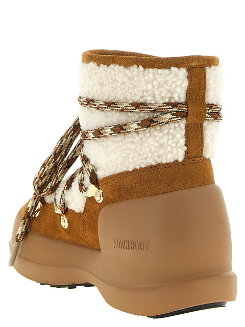 Moon Boot Mezzaluna Beige Ankle Boots