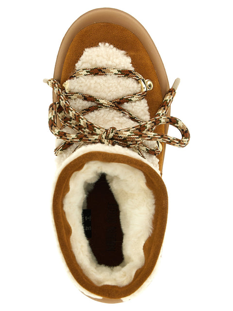 Moon Boot Mezzaluna Beige Ankle Boots