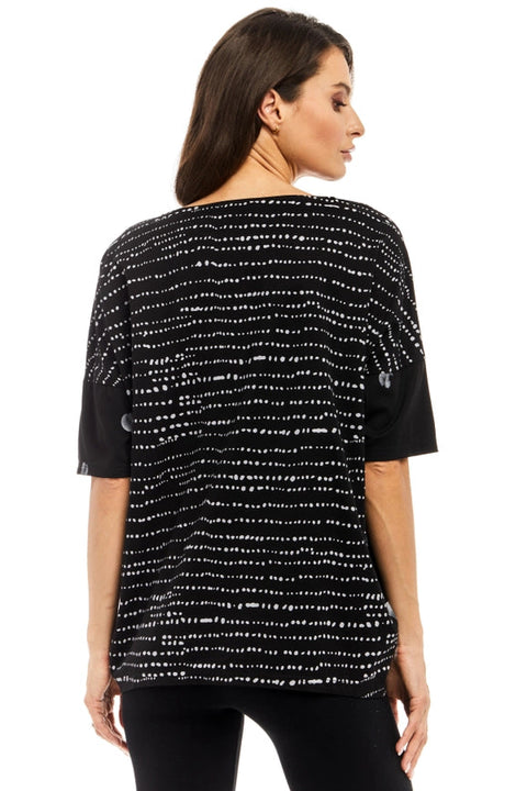 Moon-Print Tunic Top-Tunic Top-Adore-M-Urbanheer
