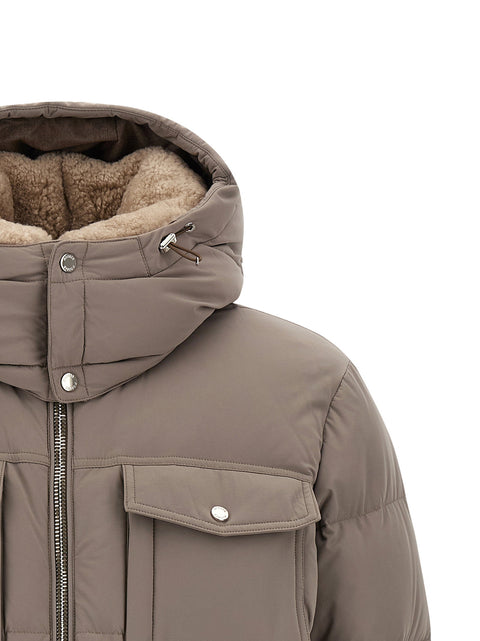 Moorer Alarick Bomber Jacket - Acqua Line
