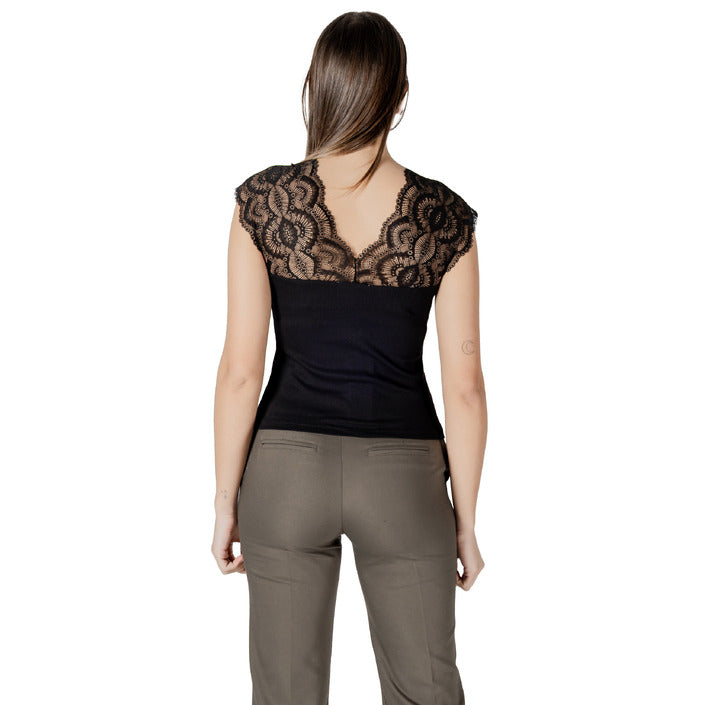 Morgan De Toi Women Top-Clothing Tops-Morgan De Toi-black-XS-Urbanheer