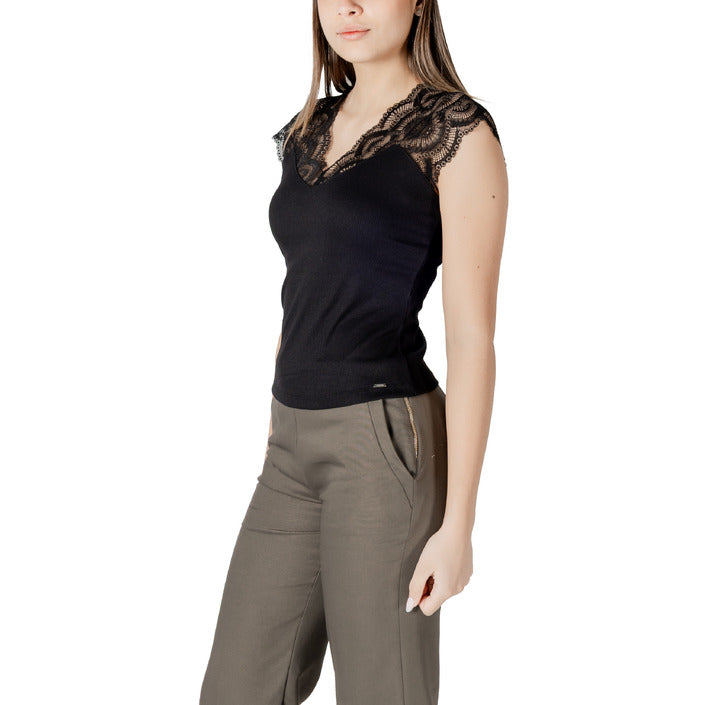 Morgan De Toi Women Top-Clothing Tops-Morgan De Toi-black-XS-Urbanheer