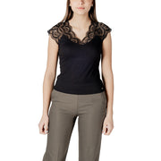 Morgan De Toi Women Top-Clothing Tops-Morgan De Toi-black-XS-Urbanheer