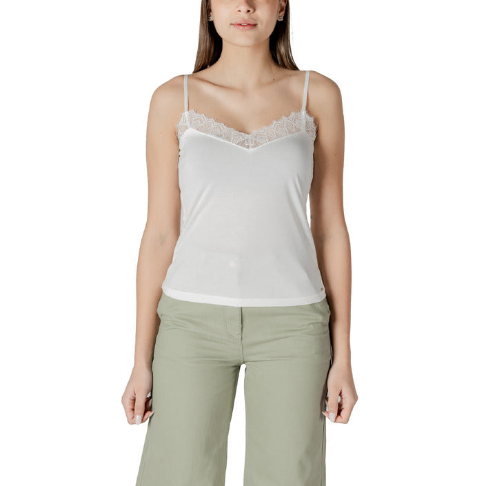 Morgan De Toi Women Top-Clothing Tops-Morgan De Toi-white-XS-Urbanheer
