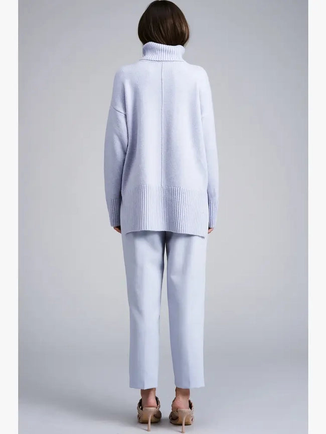 Morienne Sweater Pullover Bluegrey-Pullover-FLAT WHITE-XS-Urbanheer