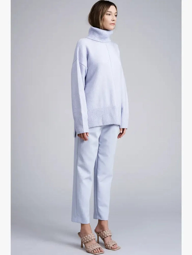 Morienne Sweater Pullover Bluegrey-Pullover-FLAT WHITE-XS-Urbanheer