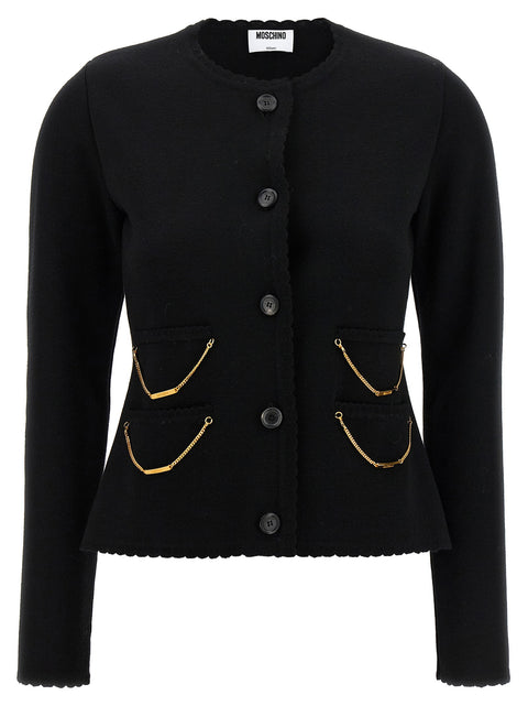 Moschino Chain Cardigan