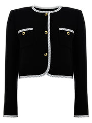 Moschino Crepe Short Jacket