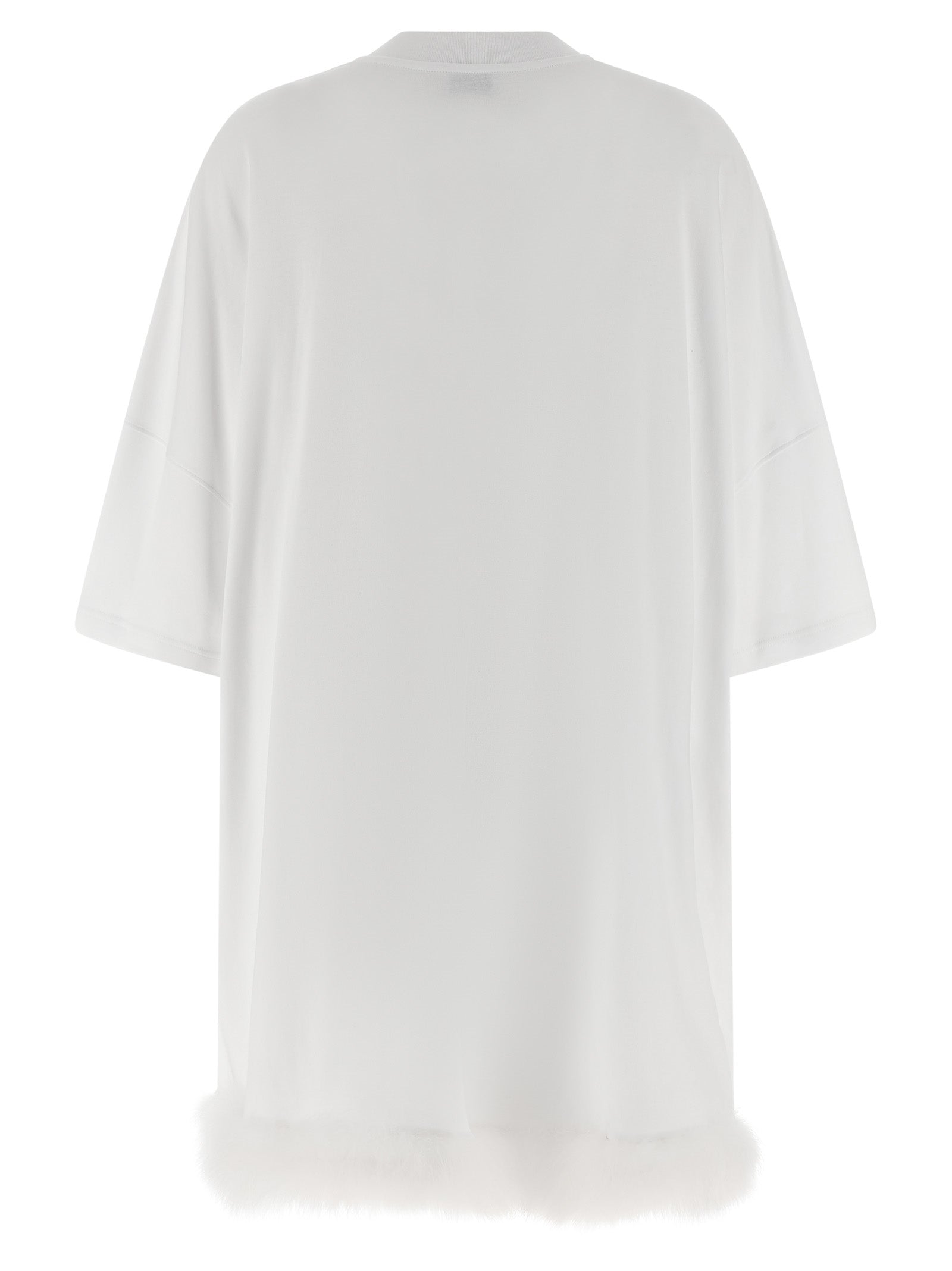 Moschino Feather Dress