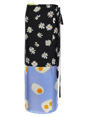 Moschino Printed Skirt