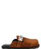 Moschino Suede Sabots