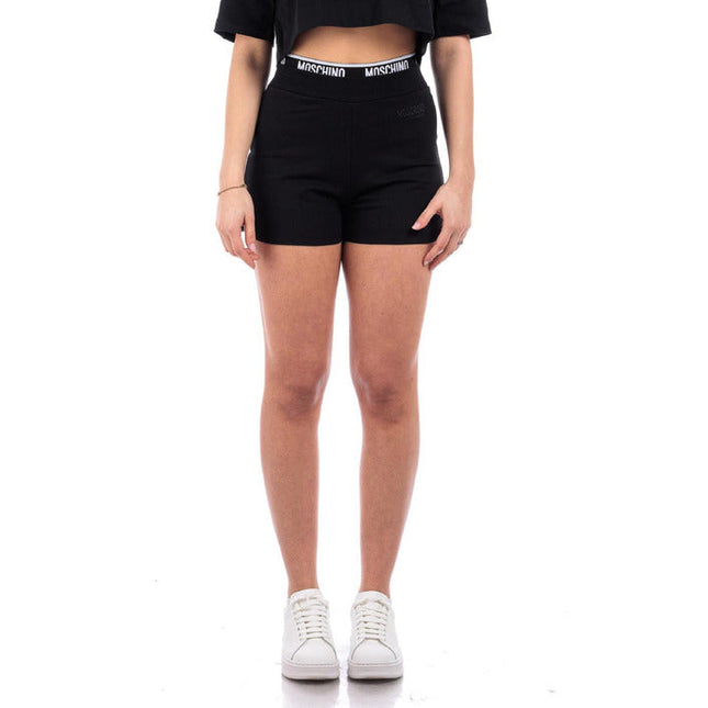 Moschino Underwear Women Short-Clothing Shorts-Moschino Underwear-black-XS-Urbanheer