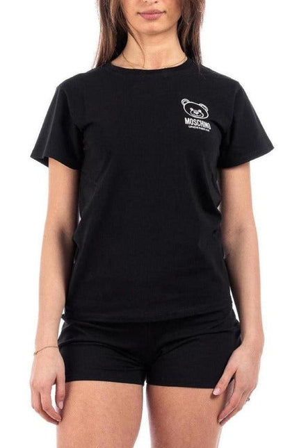 Moschino Underwear Women T-Shirt-Clothing T-shirts-Moschino Underwear-black-XS-Urbanheer