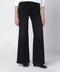 Mother Black flared Spiked Hair jeans