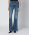 Mother Doozy Sneak Fray flared jeans