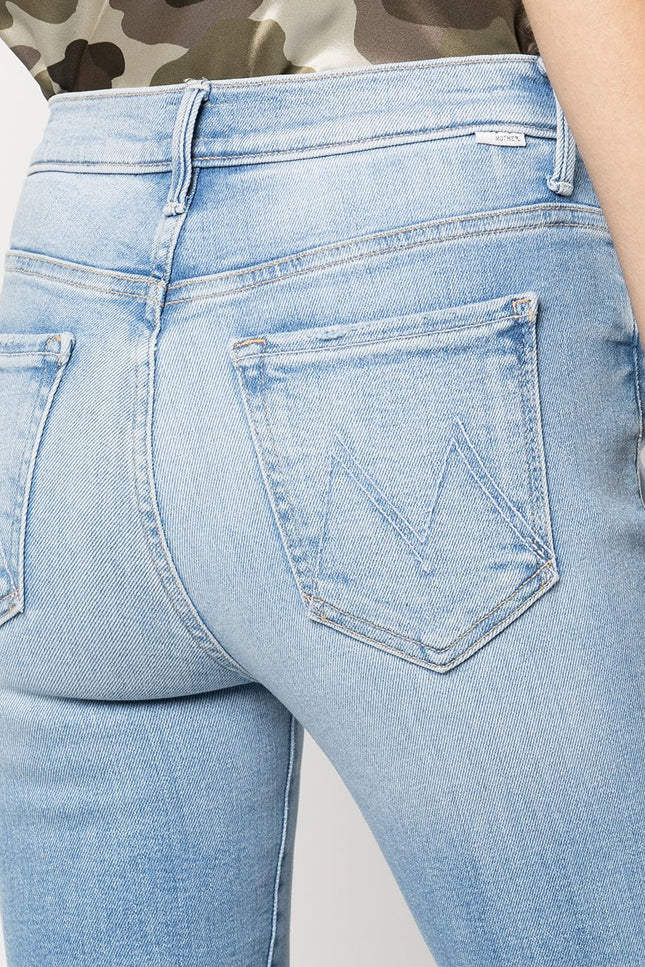 Mother Jeans Clear Blue-women>clothing>jeans>classic-Mother-30-Clear Blue-Urbanheer